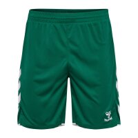 hummel Core 2.0 Shorts Herren - evergreen/white