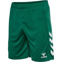 hummel Core 2.0 Shorts Herren - evergreen/white