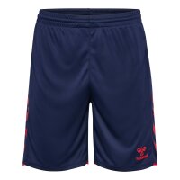 hummel Core 2.0 Shorts Herren - marine/true red