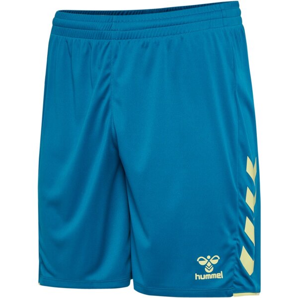 hummel Core 2.0 Shorts Herren - celestial/pale lime yellow