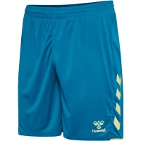 hummel Core 2.0 Shorts Herren - celestial/pale lime yellow