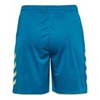 hummel Core 2.0 Shorts Herren - celestial/pale lime yellow