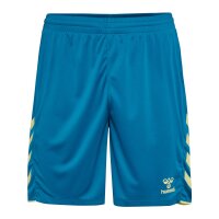hummel Core 2.0 Shorts Herren - celestial/pale lime yellow