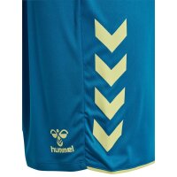hummel Core 2.0 Shorts Herren - celestial/pale lime yellow