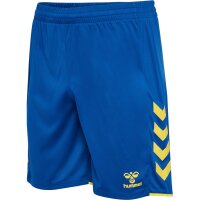 hummel Core 2.0 Shorts Herren - true blue/blazing yellow
