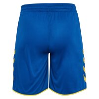 hummel Core 2.0 Shorts Herren - true blue/blazing yellow