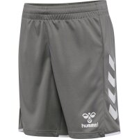 hummel Core 2.0 Shorts Kinder - steel gray/white