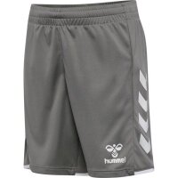 hummel Core 2.0 Shorts Kinder - steel gray/white
