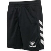 hummel Core 2.0 Shorts Kinder - black/white