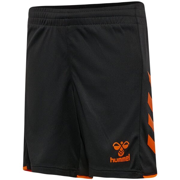 hummel Core 2.0 Shorts Kinder - black/orange tiger