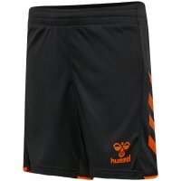 hummel Core 2.0 Shorts Kinder - black/orange tiger