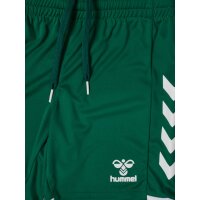 hummel Core 2.0 Shorts Kinder - evergreen/white