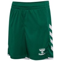 hummel Core 2.0 Shorts Kinder - evergreen/white