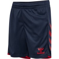 hummel Core 2.0 Shorts Kinder - marine/true red