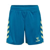 hummel Core 2.0 Shorts Kinder - celestial/pale lime yellow