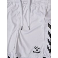 hummel Core 2.0 Shorts Kinder - white/black
