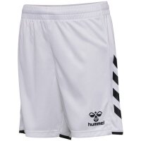 hummel Core 2.0 Shorts Kinder - white/black