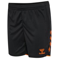 hummel Core 2.0 Shorts Damen - black/orange tiger