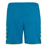 hummel Core 2.0 Shorts Damen - celestial/pale lime yellow