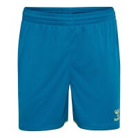 hummel Core 2.0 Shorts Damen - celestial/pale lime yellow