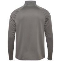 hummel Core 2.0 Half Zip Trainingsjacke - steel gray/white