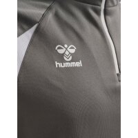hummel Core 2.0 Half Zip Trainingsjacke - steel gray/white