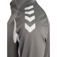 hummel Core 2.0 Half Zip Trainingsjacke - steel gray/white