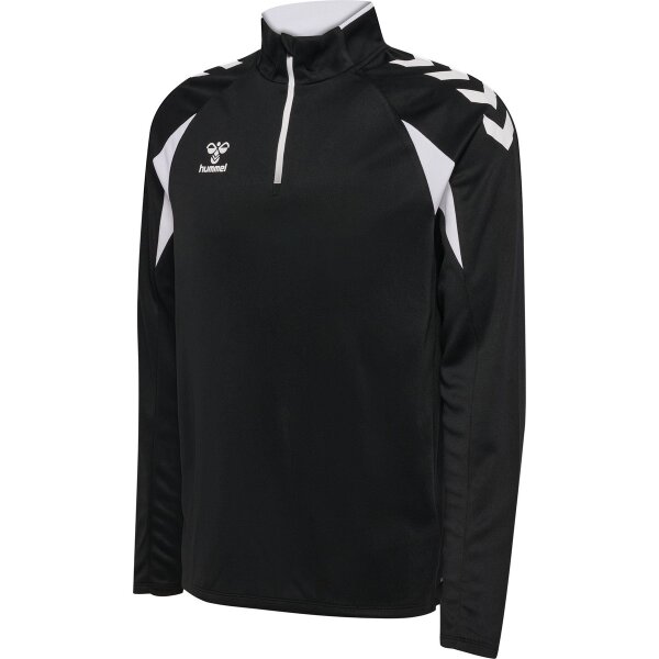 hummel Core 2.0 Half Zip Trainingsjacke - black/white