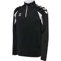 hummel Core 2.0 Half Zip Trainingsjacke - black/white