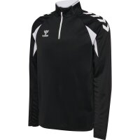 hummel Core 2.0 Half Zip Trainingsjacke - black/white