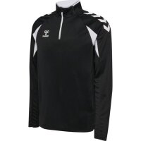 hummel Core 2.0 Half Zip Trainingsjacke - black/white