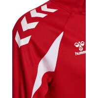hummel Core 2.0 Half Zip Trainingsjacke - true red/white