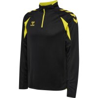 hummel Core 2.0 Half Zip Trainingsjacke - black/blazing...