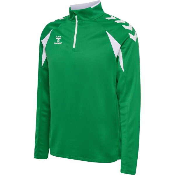 hummel Core 2.0 Half Zip Trainingsjacke - jelly bean/white