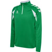 hummel Core 2.0 Half Zip Trainingsjacke - jelly bean/white