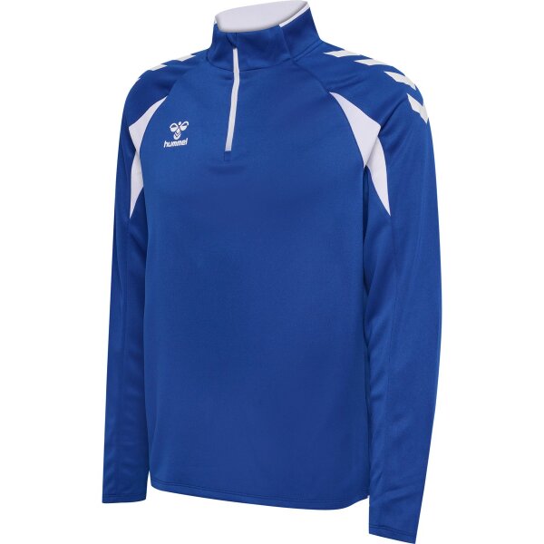 hummel Core 2.0 Half Zip Trainingsjacke - true blue/white