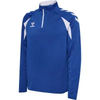 hummel Core 2.0 Half Zip Trainingsjacke - true blue/white