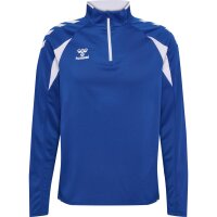 hummel Core 2.0 Half Zip Trainingsjacke - true blue/white