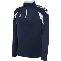 hummel Core 2.0 Half Zip Trainingsjacke - marine/white