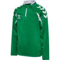 hummel Core 2.0 Half Zip Trainingsjacke Kinder - jelly bean/white