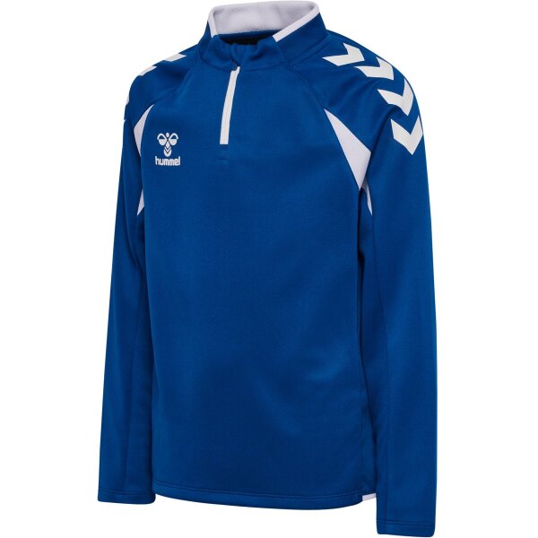hummel Core 2.0 Half Zip Trainingsjacke Kinder - true blue/white