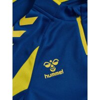 hummel Core 2.0 Half Zip Trainingsjacke Kinder - true blue/blazing yellow