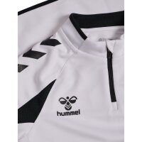 hummel Core 2.0 Half Zip Trainingsjacke Kinder - white/black