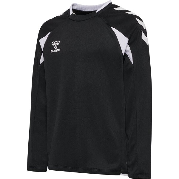 hummel Core 2.0 Crew Neck Sweatshirt Kinder - black/white