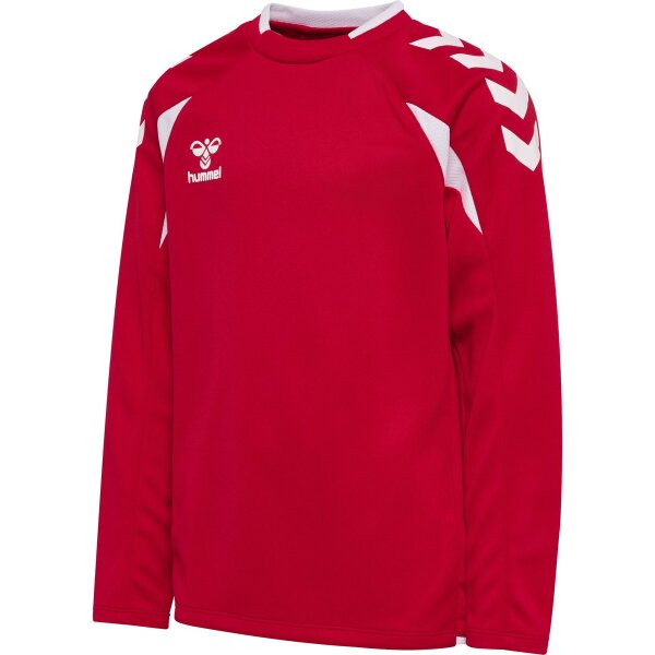 hummel Core 2.0 Crew Neck Sweatshirt Kinder - true red/white