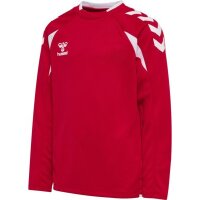 hummel Core 2.0 Crew Neck Sweatshirt Kinder - true red/white