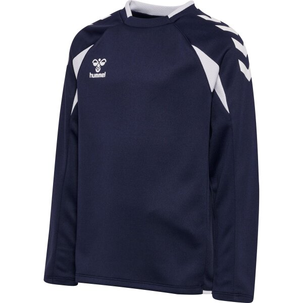 hummel Core 2.0 Crew Neck Sweatshirt Kinder - marine/white