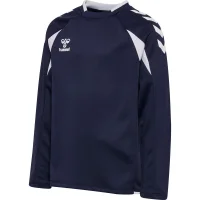hummel Core 2.0 Crew Neck Sweatshirt Kinder - marine/white