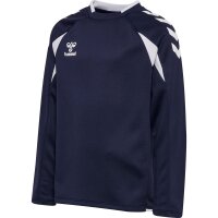 hummel Core 2.0 Crew Neck Sweatshirt Kinder - marine/white