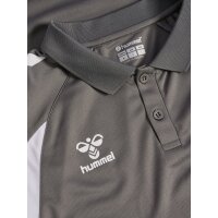 hummel Core 2.0 Polo - steel gray/white